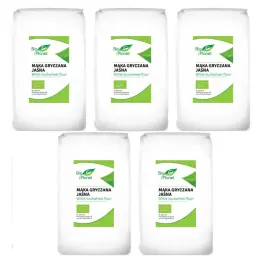 5 x Mąka Gryczana Jasna Bio 1 kg - Bio Planet