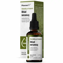 Układ Nerwowy Ekstrakty w Kroplach 30 ml - Pharmovit