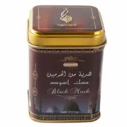 Kostka Perfum Arabskie Czarne Piżmo (Puszka) 25 g - Hemani