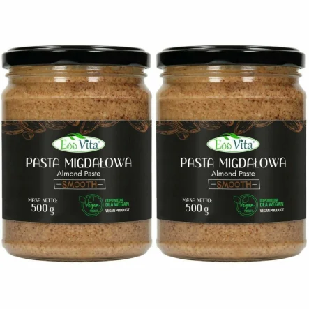 2 x Pasta Migdałowa 500 g - EOOVITA