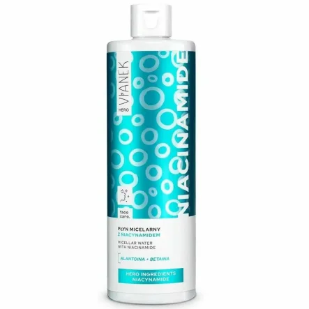 Płyn Micelarny z Niacynamidem 400 ml - VIANEK HERO