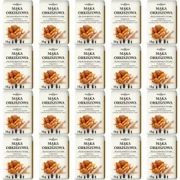 20 x Mąka Orkiszowa Pełnoziarnista Typ 2000 1 kg - Młyn Niedźwiady