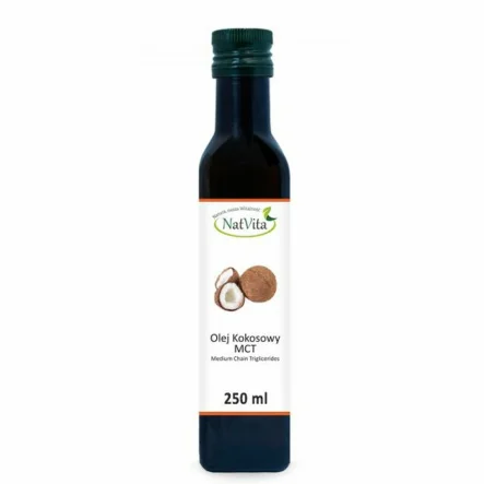 Olej MCT Kokosowy 250 ml - Natvita