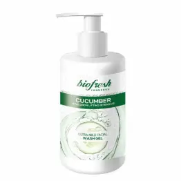 Żel do Mycia Twarzy Hialuronowy Ultra Łagodny plus  OGÓREK 200 ml - Bio Fresh