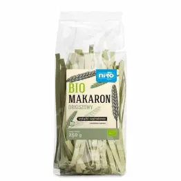 Makaron Orkiszowy Wstążki Szpinakowe Bio 250 g - Niro 
