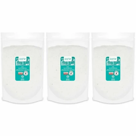 3 x Sól Kłodawska Drobno Mielona 1 kg - Crystalline Planet