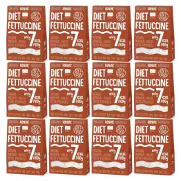 12 x Makaron Konjac Bio Organic Diet Fettuccine 300 g Diet Food