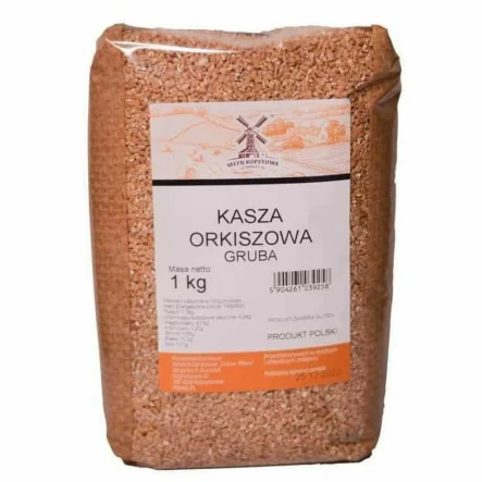 Kasza Orkiszowa Gruba 1 kg - Młyn Kopytowa