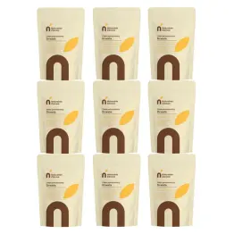 9 x Mieszanka Chlebowa CHLEB DRWALA PEŁNOZIARNISTY 500 g - Naturalnie Zdrowe