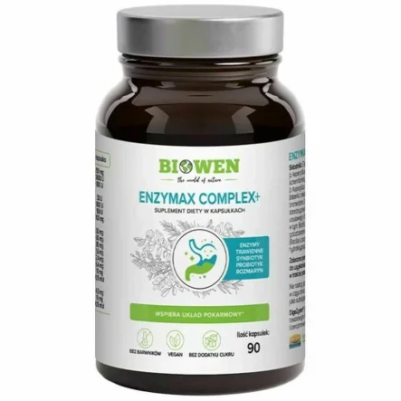 Enzymax Complex+ 90 Kapsułek - Biowen