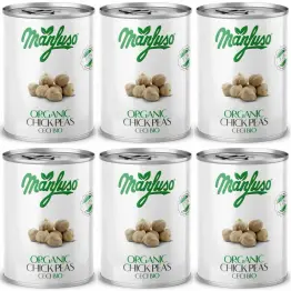6 x Ciecierzyca w Zalewie Bio 400 g (240 g) - Manfuso