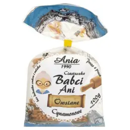 Ciasteczka Owsiane Cynamonowe 100 g - Ania