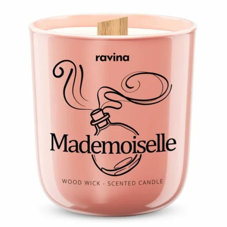 Sojowa Świeca Zapachowa w Szkle Mademoiselle - Ravina
