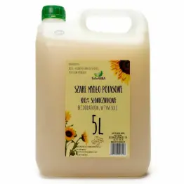 Szare Mydło Potasowe 100% Słonecznikowe 5 L - NaturAnna