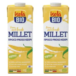 2 x Napój Jaglany Bezglutenowy Bez Dodatku Cukru Bio 1 l - Isola