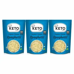 3 x  Makaron Keto (Konjac Typu Noodle Spaghetti) Bio 270 g (200 g) - Keto Chef