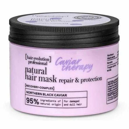 Maska Do Włosów Zniszczonych i Matowych Caviar Therapy 150 ml - Natura Siberica