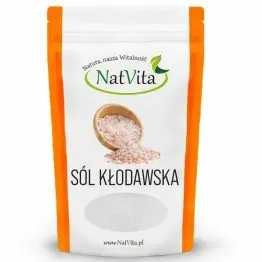 Sól Kłodawska Kamienna Różowa Miałka 4 kg - Natvita