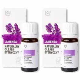 Zestaw 2 x Naturalny Olejek Eteryczny Lawendowy 10 ml - Naturalne Aromaty