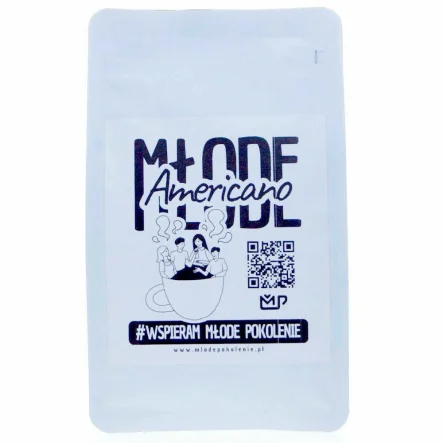Kawa Młode Americano Mielona 250 g - Młode Pokolenie