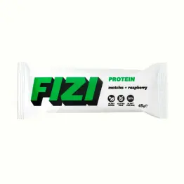 Baton Proteinowy Matcha plus Malina 45 g - FIZI