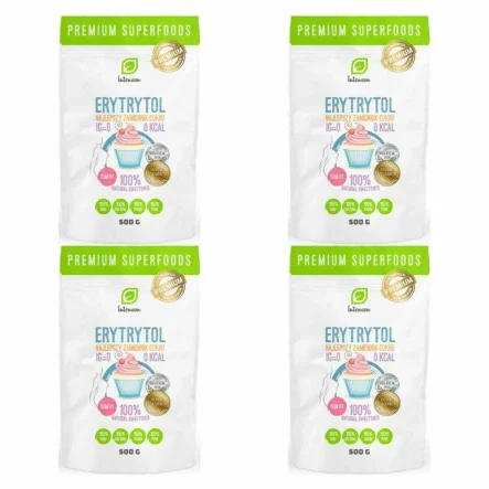 4 x Erytrol 500 g Erytrytol Intenson
