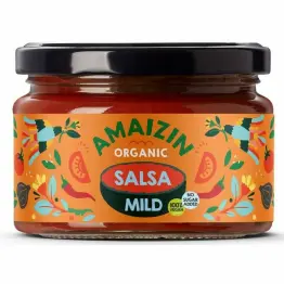 Sos Salsa Łagodny Bezglutenowy Bio 260 g - Amaizin
