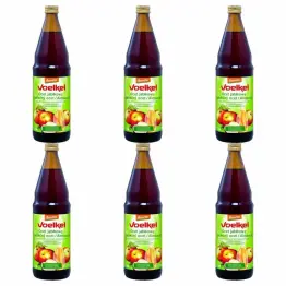 ZGRZEWKA 6 x Ocet Jabłkowy Niefiltrowany Demeter BIO 750 ml Voelkel