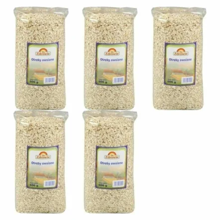 5 x Otręby Owsiane 500 g - Dr Zdrowie