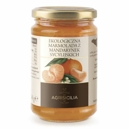 Marmolada z Mandarynek Sycylijskich Eko 360 g Agrisicilia