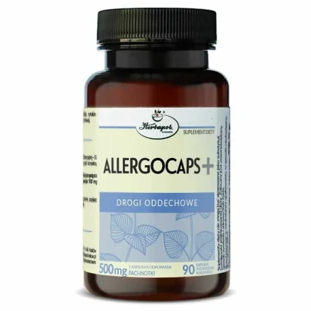 ALLERGOCAPS+ 90 Kapsułek - Herbapol Kraków