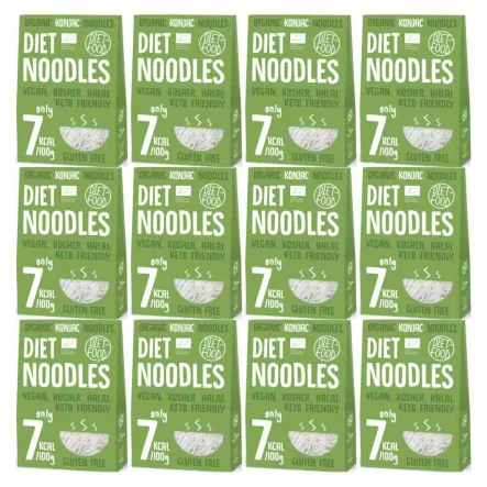 12 x Makaron Konjac Bio Organic Diet Noodles 300 g - Diet Food