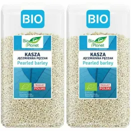Kasza Jęczmienna Pęczak 1kg = 2 x Kasza Jęczmienna Pęczak Bio 500 g - Bio Planet