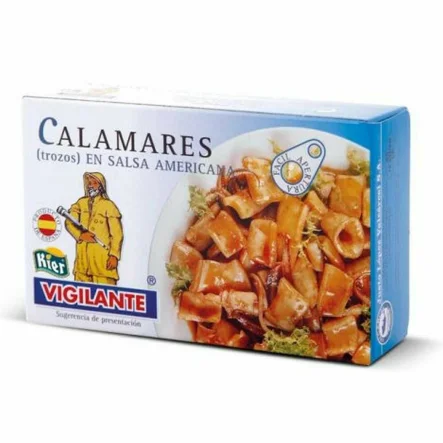 Kalmary Kawałki po Amerykańsku 120 ml - VIGILANTE