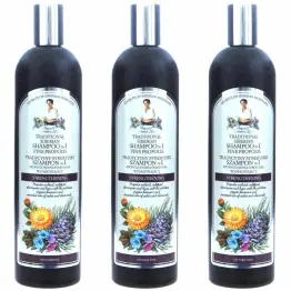 3 x Szampon  No 1 Na Cedrowym Propolisie Wzmacniający 550 ml - Agafji