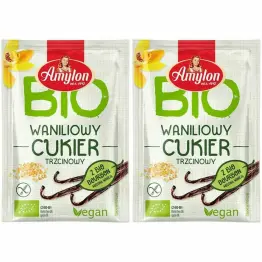 Zestaw 2 x Cukier Waniliowy Trzcinowy Bio 20 g - Amylon