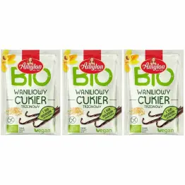 3 x Cukier Waniliowy Trzcinowy Bio 8 g - Amylon