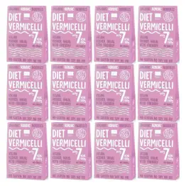 12 x Makaron Konjac Vermicelli 385 g (300 g) Bio - Diet-Food