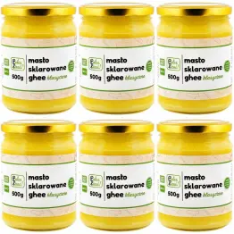 6 x Masło Sklarowane Ghee 500 g - Palce Lizać