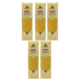 5 x Makaron Kukurydziano - Ryżowy Spaghetti Bezglutenowy Bio 250 g - Alce Nero