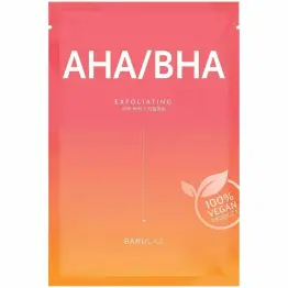Maseczka Koreańska do Twarzy w Płachcie AHA/BHA 23 g - Barulab