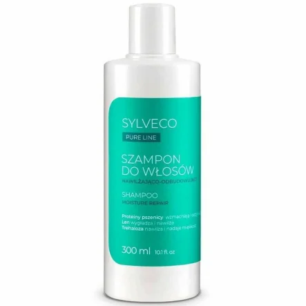 Szampon do Włosów Nawilżająco- Odbudowujący 300 ml - SYLVECO PURE LINE