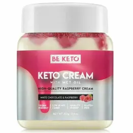 Keto Krem Biała Czekolada and  Malina 250 g - Beketo