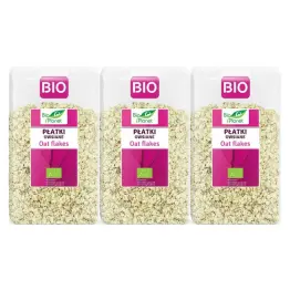 3 x Płatki Owsiane Bio 600 g - Bio Planet