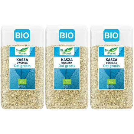 3 x Kasza Owsiana Bio 500 g - Bio Planet