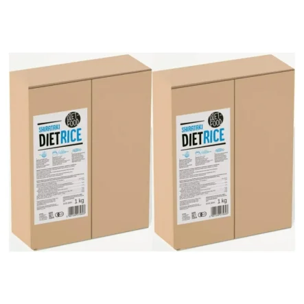 2 x Makaron Konjac Rice 1 kg Diet Food - Makaronik Keto w kształcie Ryżu 1000 g