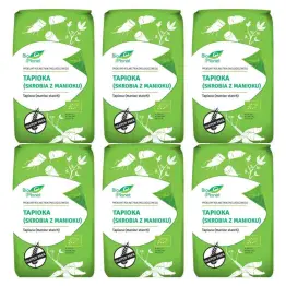 6 x Tapioka (Skrobia Z Manioku) Bio 400 g - Bio Planet