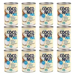 Zestaw 12 x Napój Kokosowy Coconut Milk Bio 400 ml Terrasana 