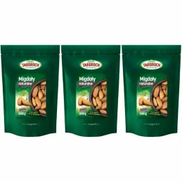 3 x Migdały Naturalne Ciemne 500 g - Targroch