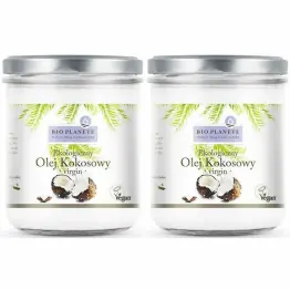 2 x Olej Kokosowy Nierafinowany Virgin Bio 400 ml - Bio Planete